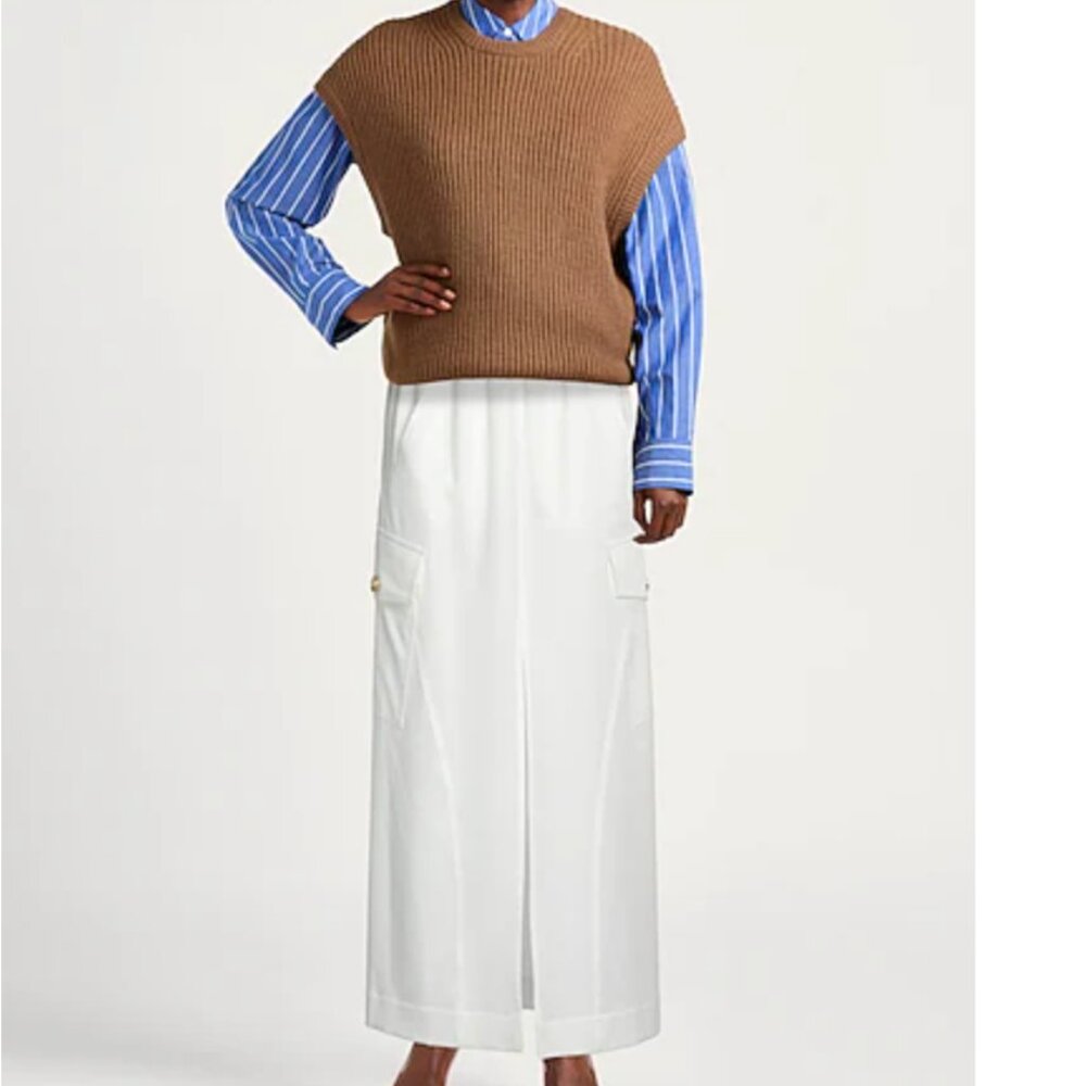 PINKO Maxi Skirts White size S - Picture 2 of 12